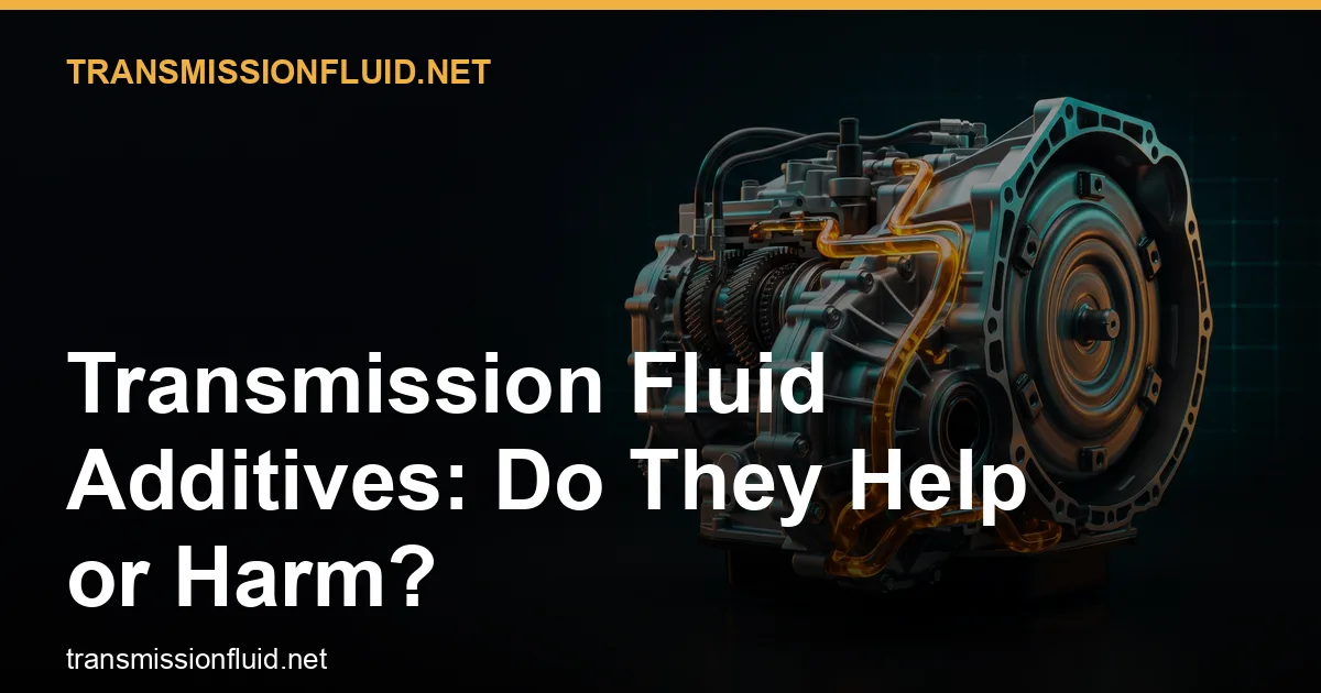 Transmission Fluid Additives: Do They Help or Harm?