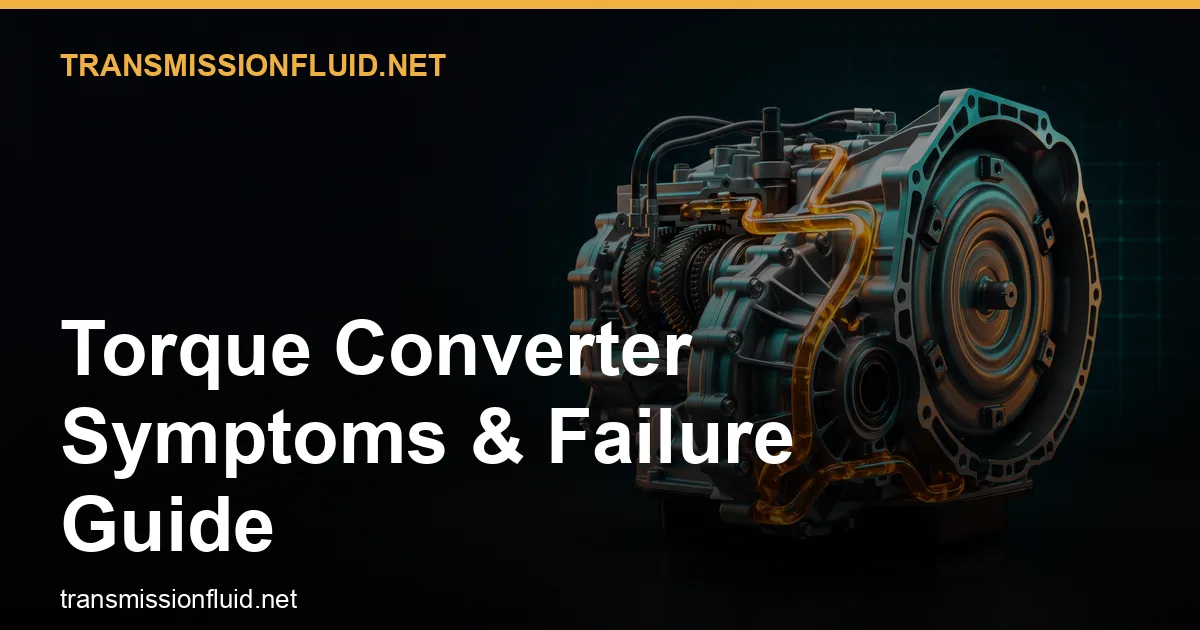 Torque Converter Symptoms & Failure Guide